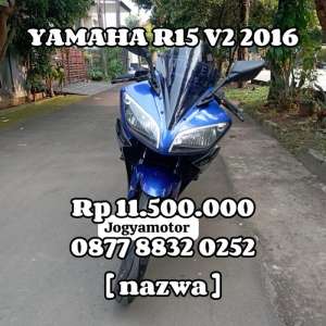 Jual bekas yamaha R15 V2 th 2016 berkualitas,lokasi di Tangerang Selatan