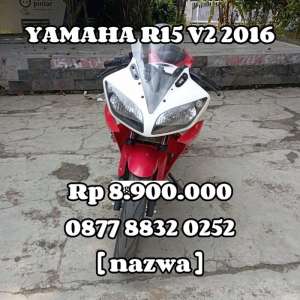 Jual bekas yamaha R15 V2 th 2016 berkualitas,lokasi di Tangerang Selatan