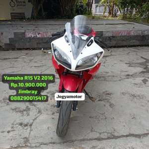 Jual bekas yamaha R15 V2 th 2016 Motor bekas berkualitas jogyamotor,lokasi di Tangerang Selatan