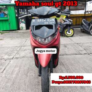 Jual bekas yamaha soul gt tahun 2013 cash,lokasi di Tangerang Selatan