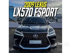 Jual bekas 2009 Lexus LX 570 5.7 SUV Black Facelift F Sport Fsport LX570 Hitam,lokasi di DKI Jakarta