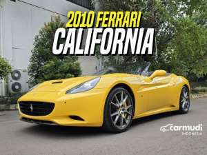 Jual bekas 2010 Ferrari California 4.3 Convertible Yellow on Black Kuning,lokasi di DKI Jakarta
