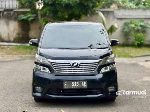 Jual bekas 2010 Toyota Vellfire 2.4 Z MPV AT Hitam,lokasi di DKI Jakarta