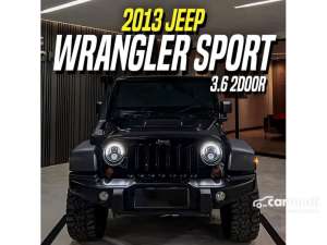 Jual bekas 2013 Jeep Wrangler 3.6 Rubicon 2 Door SUV Sport Black JK Pentastar 2door Hitam,lokasi di DKI Jakarta