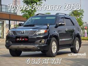 Jual bekas 2013 Toyota Fortuner 2.5 G TRD VNT SUV DIESEL SOLAR TDP 12 JUTA Pajak Mei 2026,lokasi di DKI Jakarta