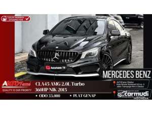Jual bekas 2015 Mercedes-Benz AMG CLA45 2.0 Coupe KM 33.000 ANTIK Mercedes Benz CLA45 AMG 2.0L Turbo 360HP NIK 2015 Gress Perfect Condition Like New,lokasi di DKI Jakarta