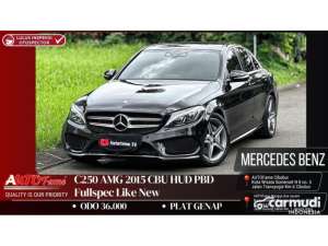 Jual bekas 2015 Mercedes-Benz C250 2.0 AMG Sedan KM 36.000 ANTIK SEKALI Mercedes Benz C250 AMG 2015 CBU HUD PBD Fullspec Like New,lokasi di DKI Jakarta