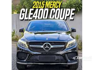 Jual bekas 2015 Mercedes-Benz GLE400 3.0 Exclusive SUV Coupe AMG Mercy GLE 400 Hitam Black,lokasi di DKI Jakarta