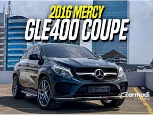 Jual bekas 2016 Mercedes-Benz GLE400 3.0 AMG Coupe SUV Black Mercy GLE 400 Hitam,lokasi di DKI Jakarta