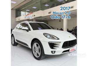 Jual bekas 2016 Porsche Macan 2.0 SUV PDK Facelift White on Black Putih,lokasi di DKI Jakarta