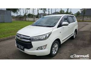 Jual bekas 2016 Toyota Kijang Innova 2.0 V MPV Matic Putih KM 14rb Asli Record TGN 1 Bebas Laka Banjir,lokasi di DKI Jakarta