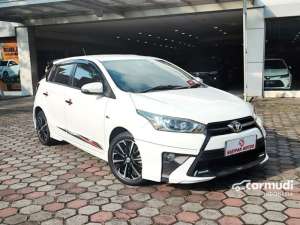 Jual bekas 2017 Toyota Yaris 1.5 TRD Sportivo Hatchback CVT AT Putih Km Rendah,lokasi di Jawa Barat