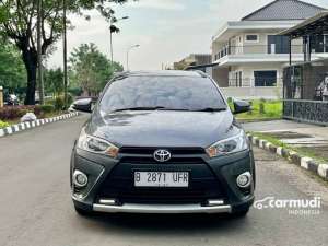 Jual bekas 2017 Toyota Yaris 1.5 TRD Sportivo Heykers Hatchback AT Abu-abu,lokasi di DKI Jakarta