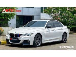 Jual bekas 2018 BMW 330i 2.0 M Sport Sedan KM 23.000 BMW F30 330i LCi MSport Shadow Last Edition Fullspec White On Red NIK 2018,lokasi di DKI Jakarta