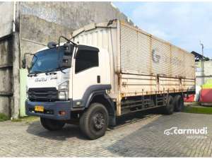 Jual bekas 2019 Isuzu Giga 7.8 FVM 34 U TruckMURAH Isuzu Giga FVM34U tronton 6x2 Wingbox 245ps 2019 bok wing box,lokasi di DKI Jakarta