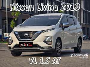 Jual bekas 2019 Nissan Livina 1.5 VL MPV Kilometer 46 ribu RECORD FULL Pajak PANJAAANG Juli 2026,lokasi di DKI Jakarta