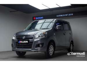 Jual bekas 2019 Suzuki Karimun Wagon R 1.0 GL Hatchback GL MT Abu Abu Dp 2,9 Jt,lokasi di DKI Jakarta