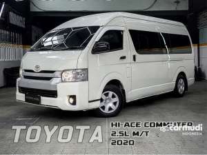 Jual bekas 2020 Toyota Hiace 2.5 Commuter Van,lokasi di Jawa Timur