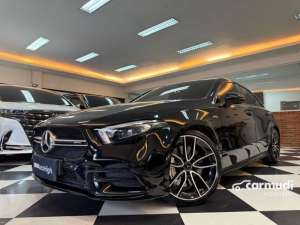 Jual bekas 2021 Mercedes-Benz AMG A35 2.0 4MATIC Sedan Reg 2022 Black On Black Km10rb Antik RARE Item ATPM Free Service 5Thn AUTOHIGH,lokasi di DKI Jakarta