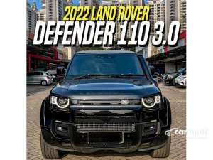 Jual bekas 2022 Land Rover Defender 3.0 110 P400 X SUV Black 4WD Hitam,lokasi di DKI Jakarta