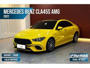 Jual bekas 2022 Mercedes-Benz AMG CLA45 2.0 S 4MATIC Coupe BISA NEGO TERMURAH DP MINIM,lokasi di Banten