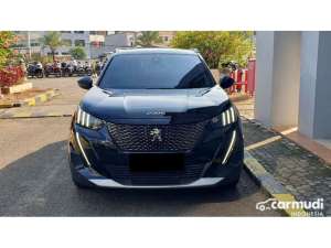 Jual bekas 2022 Peugeot 2008 1.2 Allure SUV hitam km 28 ribuan,lokasi di DKI Jakarta