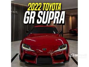 Jual bekas 2022 Toyota GR Supra 3.0 GR Supra Coupe Red on Black Merah,lokasi di DKI Jakarta