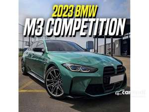 Jual bekas 2023 BMW M3 3.0 Competition Sedan Green on Orange Comp Hijau,lokasi di DKI Jakarta