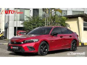 Jual bekas 2023 Honda Civic 1.5 RS Sedan KM 14.000 Honda All New Civic 1.5 Turbo RS Pemakaian 2024 Ignite Red On Black Full Original Gress Like New NIK 2023,lokasi di DKI Jakarta