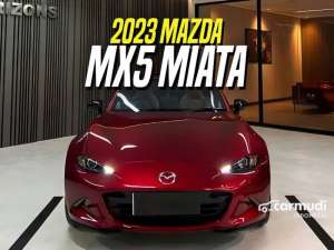 Jual bekas 2023 Mazda MX-5 2.0 SKYACTIV-G RF Convertible Miata Red on Brown MX5 MX 5 Skyactiv Merah,lokasi di DKI Jakarta
