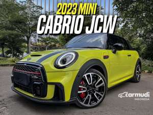 Jual bekas 2023 MINI Cabrio 2.0 John Cooper Works Convertible Yellow on Black ATPM Cabriolet JCW Kuning,lokasi di DKI Jakarta