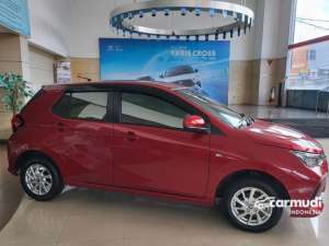Jual bekas 2025 Toyota Agya 1,2 G Hatchback Matic Warna Merah Harga Termurah,lokasi di Jawa Barat