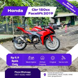 Jual bekas Honda CBR 150cc facelift Modif,lokasi di Jakarta Timur