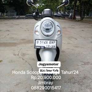 Jual bekas Honda Scoopy Prestige Tahun24 motor bekas berkualitas jogyamotor,lokasi di Tangerang Selatan