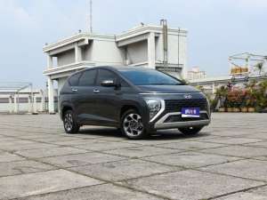 Jual bekas HYUNDAI STARGAZER STYLE AT 2022 ABU-ABU. TANGAN PERTAMA, PAJAK PANJANG.,lokasi di Jakarta Utara
