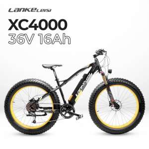 Jual bekas Lankeleisi Sepeda Listrik Gunung MTB 36V 16Ah - XC4000 - BlackYellow,lokasi di Tangerang Selatan