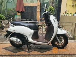 Jual bekas New Scoopy F1 Prestige tahun 2022-Odomtr 9.000 KM,lokasi di Kota Medan
