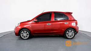 Jual bekas Nissan March 1.2 AT 2015 Merah,lokasi di Kota Bekasi