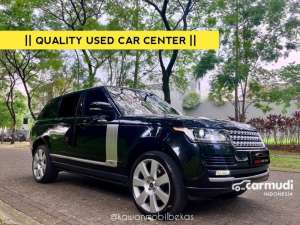 Jual bekas TDP 149jtLAND ROVER RANGE ROVER 3.0 VOGUE LWB AUTOBIOGRAPHY AT 2018 HitamNik 2017 Kondisi Istimewa Dan Dijamin Siap Pakai kawanmobilbekas,lokasi di DKI Jakarta