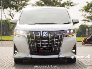 Jual bekas TDP 15jtToyota Alphard 2.5 G Van Wagon AT 208 Putih Kondisi Istimewa Bergaransi Dan Dijamin Siap Pakai Kawanmobilbekas,lokasi di Banten