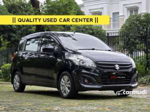 Jual bekas TDP 18jtSuzuki Ertiga 1.4 GL MPV 2015 Hitam kondisi istimewa bergaransi dan dijamin siap pakai Kawanmobilbekas,lokasi di DKI Jakarta