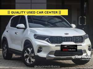Jual bekas TDP 27jtKia Sonet 1.5 Premiere 5-Seater Sunroof AT 2020 Putih Metalik Kondisi istimewa Dan Dijamin Siap Pakai kawanmobilbekas,lokasi di DKI Jakarta