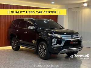 Jual bekas TDP 35jtMitsubishi Pajero Sport 2,4 Dakar 4x2 SUV 2021 Hitam kondisi istimewa bergaransi dan dijamin siap pakai Kawanmobilbekas,lokasi di DKI Jakarta