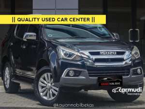 Jual bekas TDP 43jtIsuzu MU-X 2.5 R2 Facelift Premiere Diesel 4x2 AT 2017 Hitam Kondisi Istimewa Dan Dijamin Siap Pakai kawanmobilbekas,lokasi di DKI Jakarta