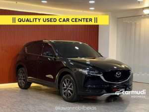 Jual bekas TDP 58jtMazda CX-5 2.5 Elite SUV 2020 Hitam kondisi istimewa bergaransi dan dijamin siap pakai Kawanmobilbekas,lokasi di DKI Jakarta