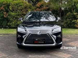 Jual bekas TDP 79jtLexus RX 200t 2,0 Luxury SUV AT 2016 Hitam Kondisi Istimewa Bergaransi Dan Dijamin Siap Pakai Kawanmobilbekas,lokasi di Banten