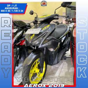 Jual bekas Yamaha Aerox 2019 Monggo Gasskeun Bossku Hikmah Motor Group Malang,lokasi di Malang