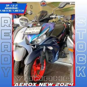 Jual bekas Yamaha Aerox New 2024 Barang Istimewa Maszeehh Hikmah Motor Group Malang,lokasi di Malang