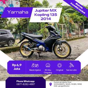 Jual bekas Yamaha Jupiter MX 135cc kopling,lokasi di Jakarta Timur