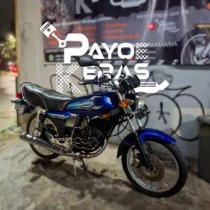 Jual bekas Yamaha RX King Tahun 2004 Biru,lokasi di Depok